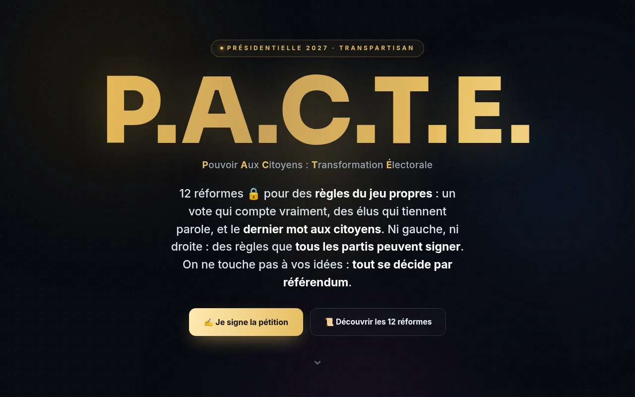 PACTE 2027